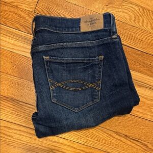 Abercrombie & Fitch Dark Blue Women's Jeans